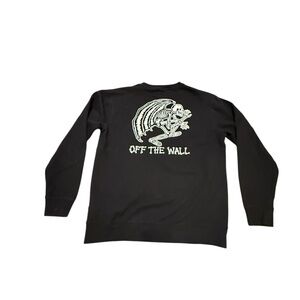 Vans Off the Wall graphic sweatshirt size S skatewear